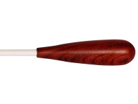 Montford Baton 16″ White Lacquer Pau Rosa Taper Montford Baton 16″ White Lacquer Pau Rosa Taper